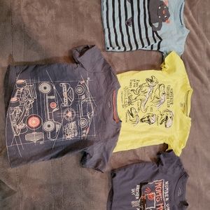 4 Carter shirts